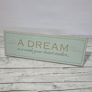Disney Hallmark Cinderella Quote Sign
